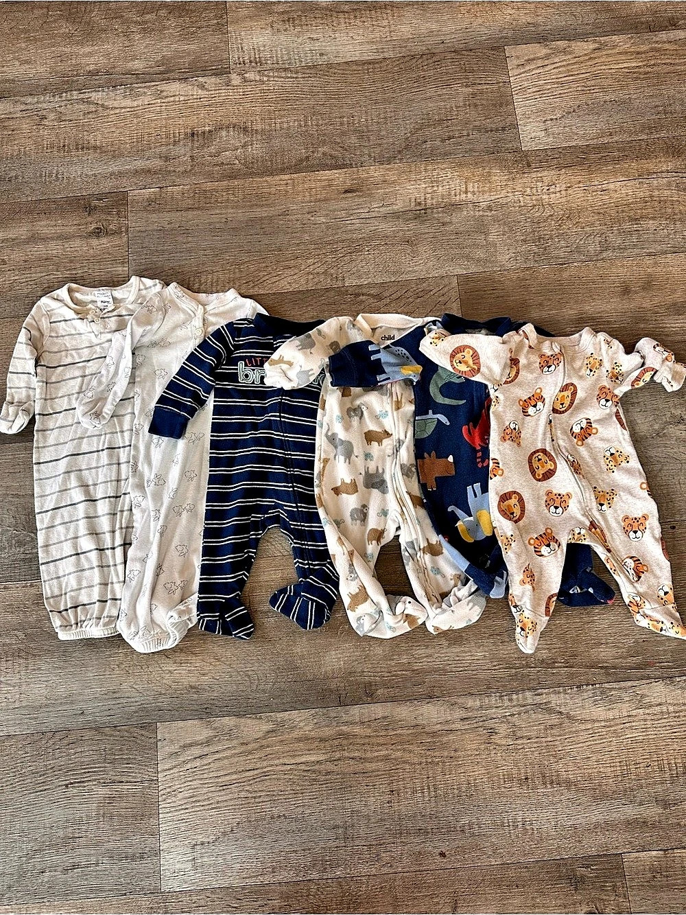 Old Navy Baby Sleep & Play Footed One-Piece Lot 0-3M